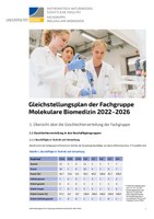 Uni Bonn MNF FG Molekulare Biomedizin Gleichstellungsplan 2022 www.pdf